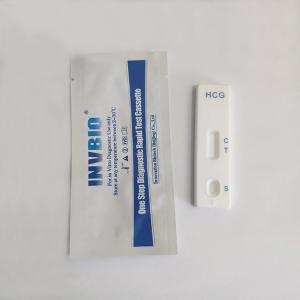 China Invbio Ce Fda Fertility Test Kits Hcg Human Chorionic Gonadotropin Pregnancy Urine / Serum on sale