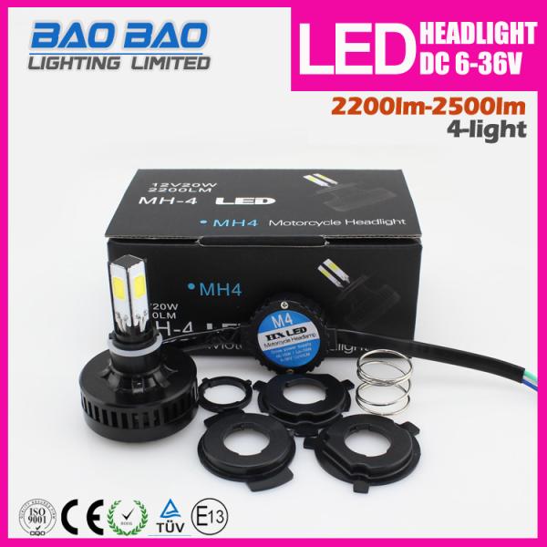 M4 2200LM COB Motorcycle LED Headlight