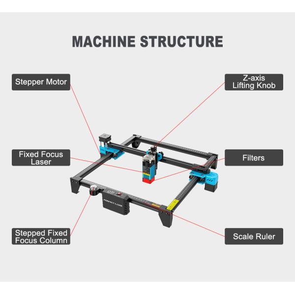 Intelligent Laser Engraving Machine Automatic Portable Desktop Small Laser Cutter Engraver