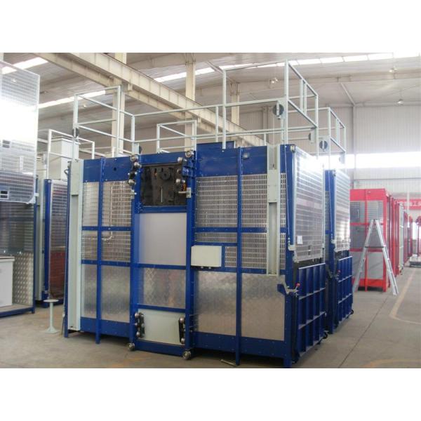 VFD Construction Hoist Elevator / Construction Material Hoist 2.5 x 1.3 x 2.5m
