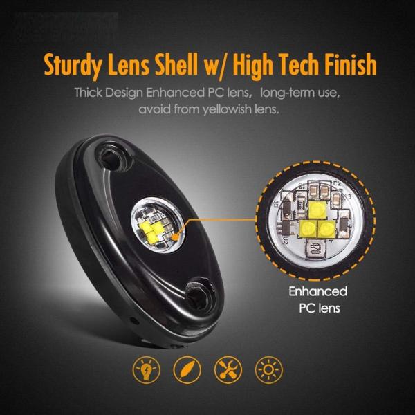 2 Inch Car Underglow Lights