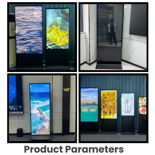 Floor Standing Digital Signage with Android/Windows OS, 1920x1080 Resolution, and 42-65 Inch Display
