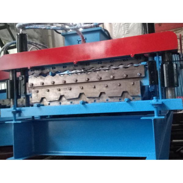 High Precision Customized Two Shaped Profiles Panel Double Layers Roll Forming Machine Use Delta PLC Automated Control
