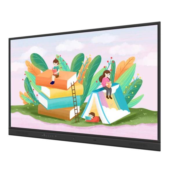 75 86 Inch IR Interactive Whiteboard Finger Touch Digital 4K UHD 3840*2160 Science Education Teaching Board For Kids