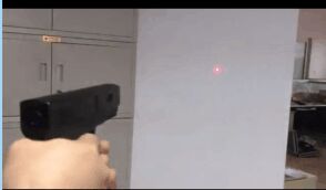 laser dazzler pistol