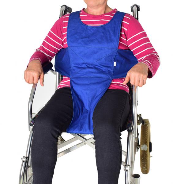 T Shaped Wheelchair Safety Belt Nylon Webbing