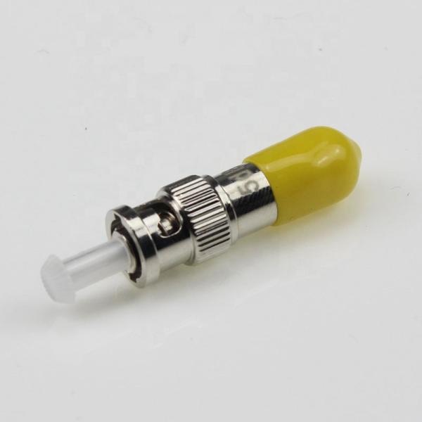 Yellow Hat 30dB Metal ST Singlemode Fiber Optical Attenuator