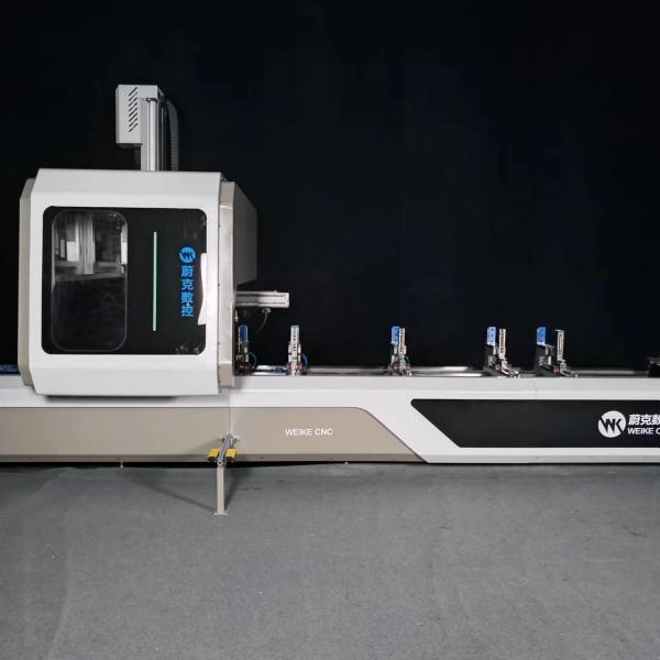 Aluminium Profile 4 Axis CNC Machining Centre Automatic controlled with 4 axes for curtain wall factory