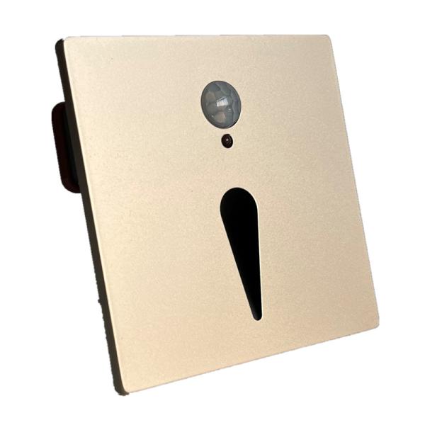 SS Panel Magnetic Surface Mounted Light Automatic Motion Sensor for Indoor Stairs