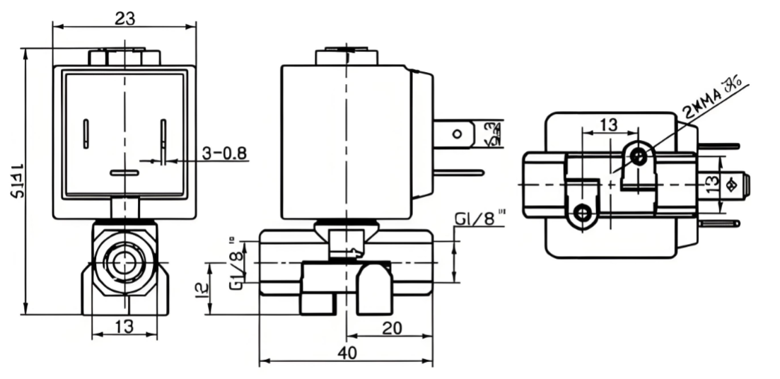 solenoid valves