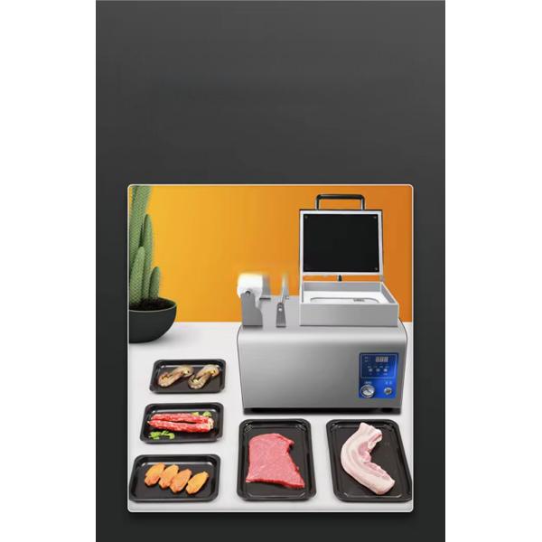 Automatic Food Vegetable Rice Fish Double Vacuum Chamber Sealer Sealing Machine
