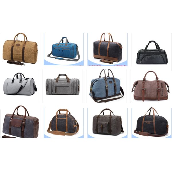 Weekender Canvas Travel Duffel Bag