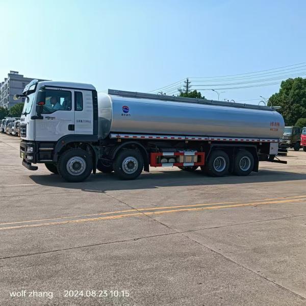 SINOTUICK 31Ton Heavy Duty Truck 27 Cbm Front Four Rear Eight Wheels Chemical Vehicle Special Truck Special Transport Truck