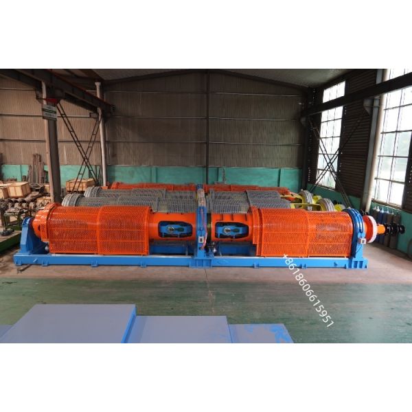 Tubular Type Stranding Machine Works With 100% Back Twist Or Wire Making Stranding Machine