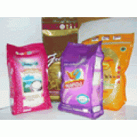 3-side Seal Laminated Plastic Pouches Packaging Plum Vivid Printing