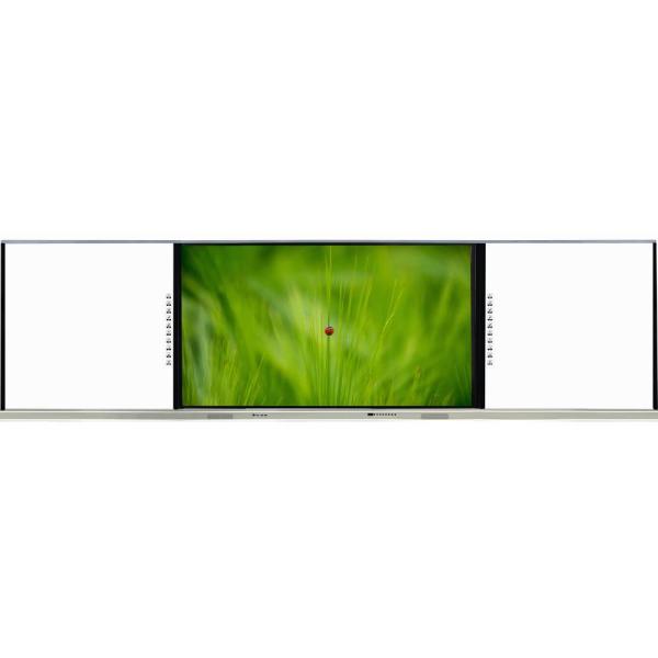Chalk Writing Supported Smart Whiteboard with Android PC system whiteboard software 10-32 Touch Points 86 Inch Screens for class media train use