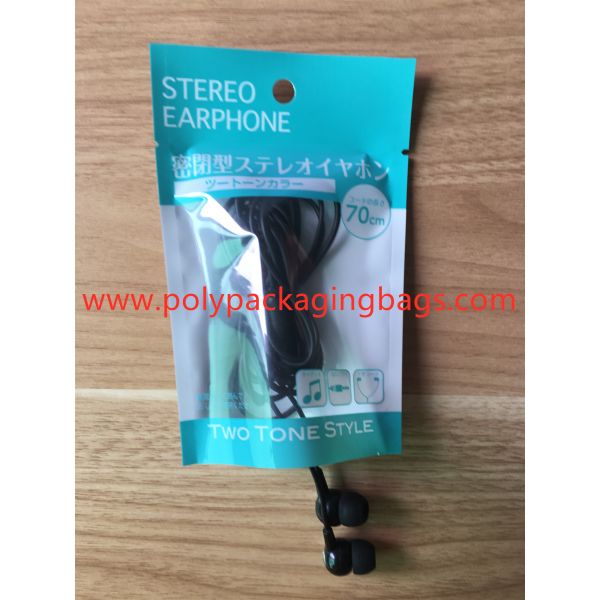 Non - Toxic Sealable USB Cable Packaging Bag For Underwear No Leakage
