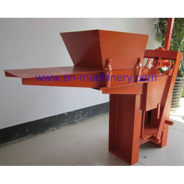 Manual Clay Brick Pressing Machine 2-40 Soil Cement Interlocking Block Making Machine