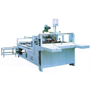 Automatic Folder Gluer Strapper Inline Machine, inline stitching unit as option