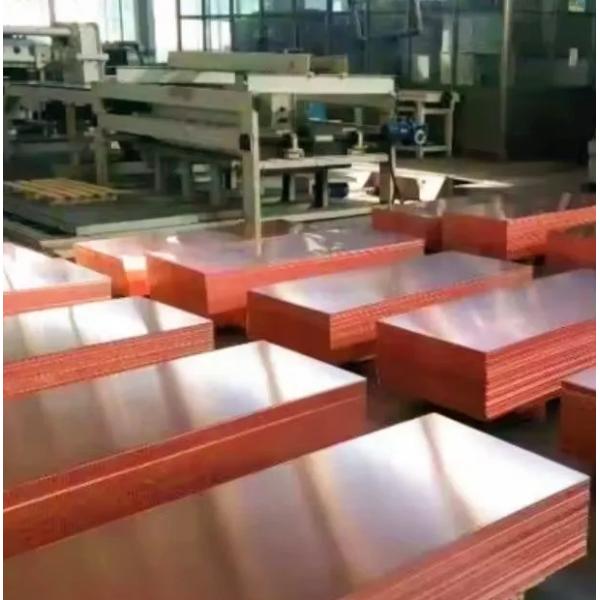 C19200 C19400 C19600 Red Red Copper Sheet 0.1-100mm For Building Industry