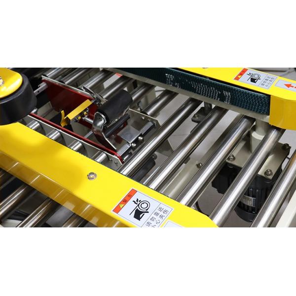 400W Semi Automatic Flap Folder Box Carton Case Sealing Machine with Left Right Drive