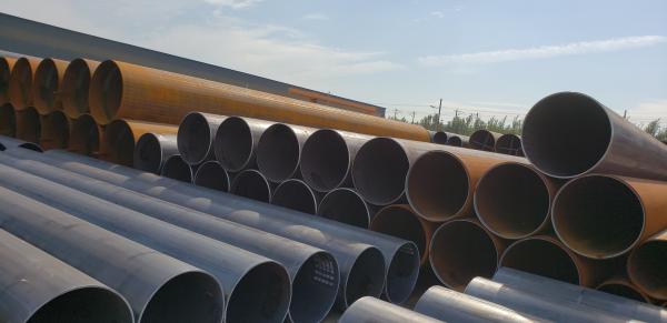 Buy ASTM A252 LSAW Steel Pipe Large Diameter 28 Inch Steel Pipe For Piling at wholesale prices