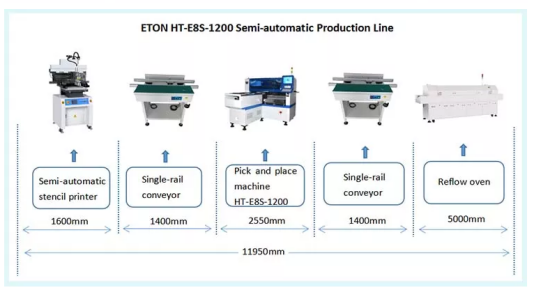 12 Head Automatic Pick And Place Machine 45000CPH Single Module For LED Light