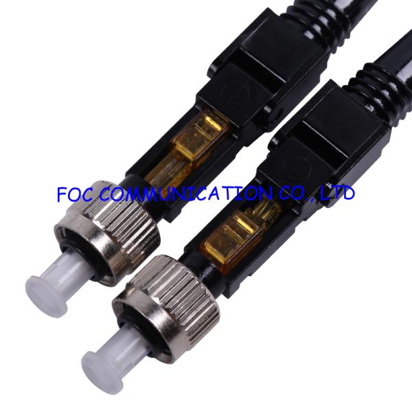FC Field Installable Fast Connector For FTTH Cable / Indoor Patch Cable