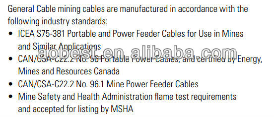 ANACONDA cable SHD-GC power cable