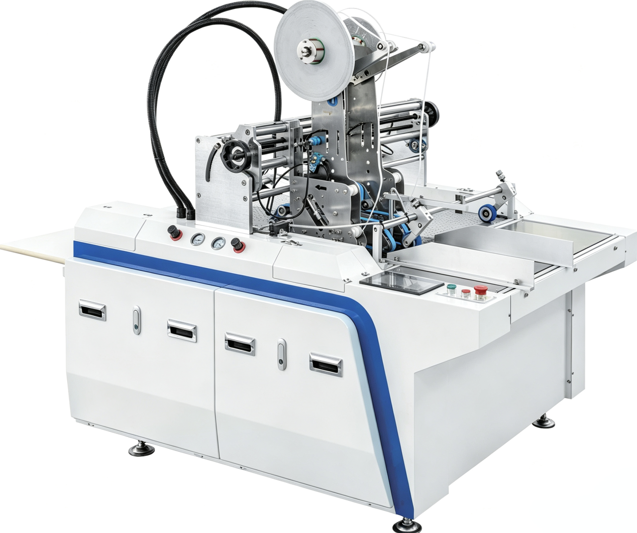 Semi-automatic Dual-side Adhesive Tape Pasting Machine LY-900HCT