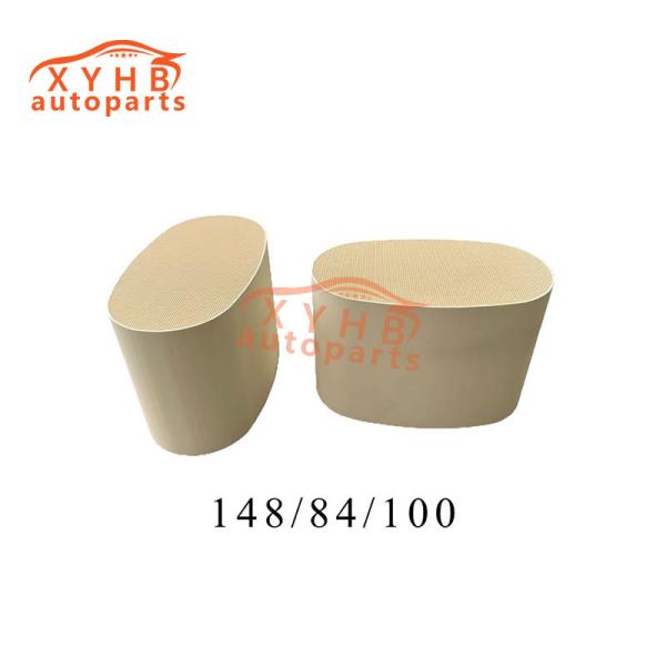 Ceramic Carrier Runway Shape High Quality Three Way Catalytic Filter Element Euro 1-5 Model 148 X 84 X 100