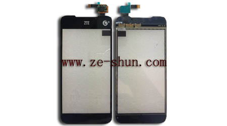 Black Cellphone Replacement Touch Screens For ZTE U955 U985