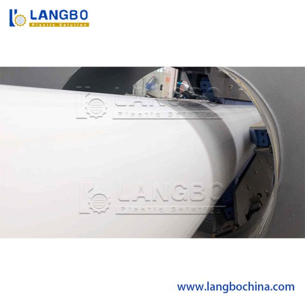 HDPE Pipe Extrusion Line control panel and operation interface