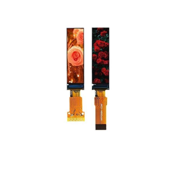 0.99inch IPS long strip LCD screen | 40×160 resolution GC9D01 driver, high definition and wide viewing angle, special for industrial equipment status