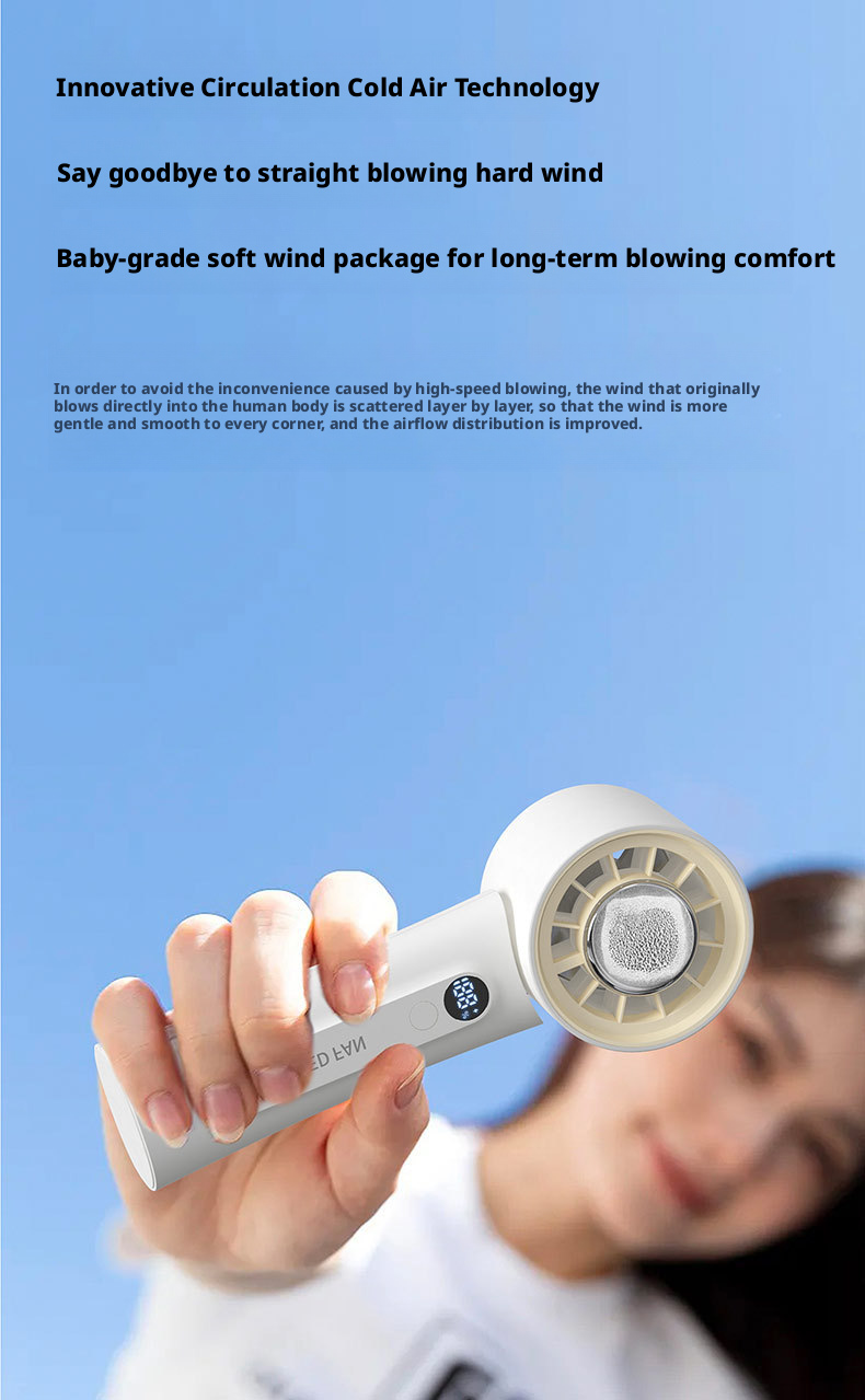 Customized Spray High Speed Tool Mini Conditioner Display Cooler Portable Rechargeable Household Fans & Cooling