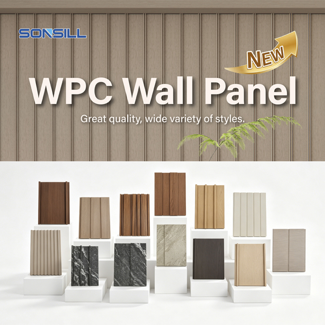 Waterproof interior WPC Decorative Wall Panel Durable And Easy To Install Ideal For Interior Exterior Wall Cladding Applications