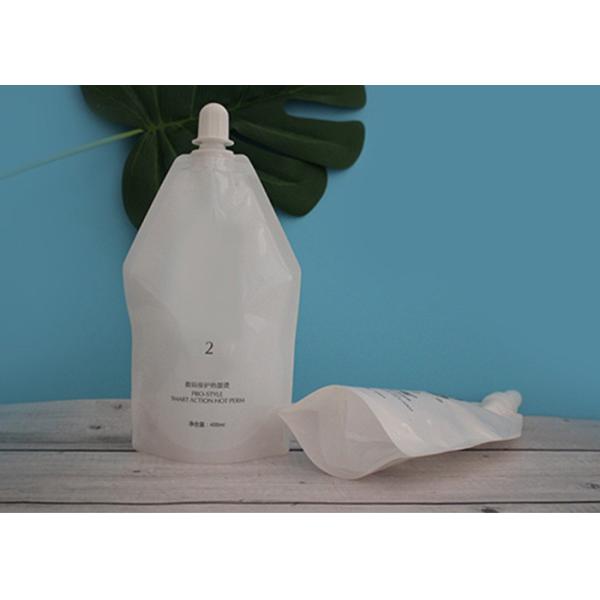 Leak Proof Laundry Detergent Liquid Spout Pouch Custom Built / Spout Top Doypack