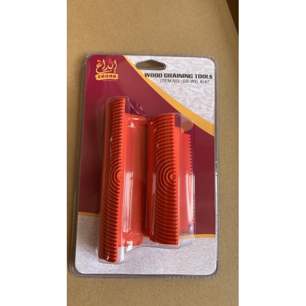 6Inch Wood Grain Rubber Painting Tool