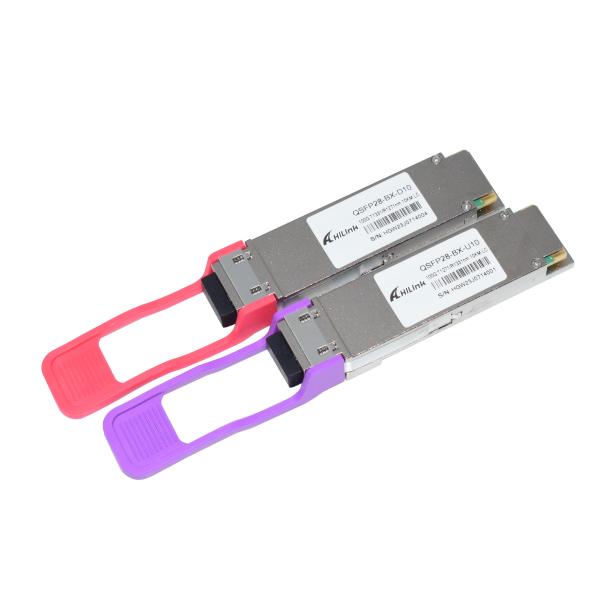 QSFP28 1271nm/1331nm LR 10KM BIDI Single Lambda Optical Transceiver Simplex LC