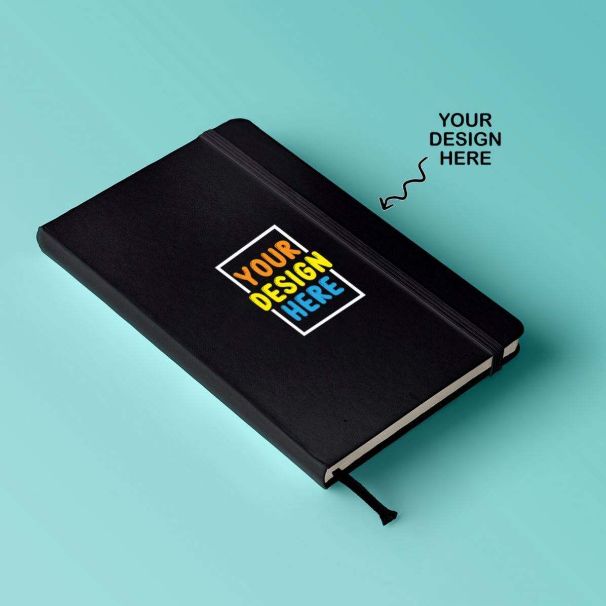 Premium hardcover book with custom binding