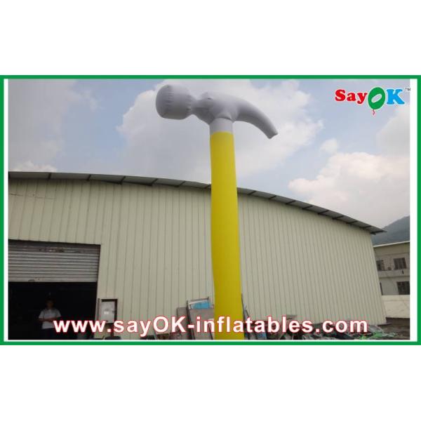 Height 3m Inflatable Air Dancer Rip-stop Nylon Cloth Inflatable Hammmer