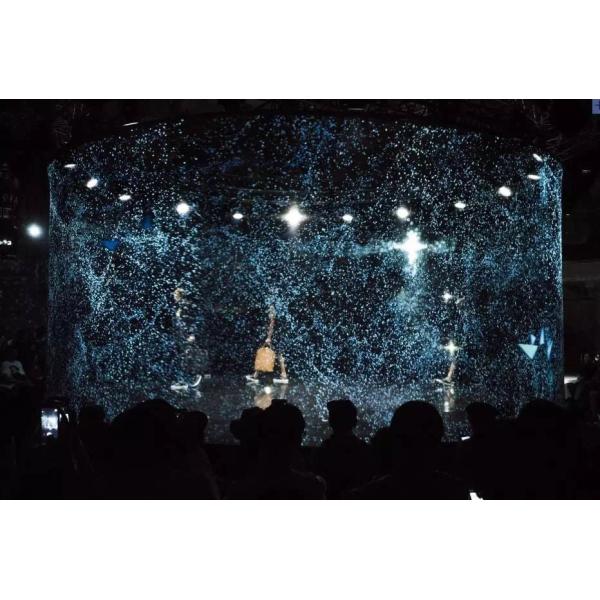 3D Holographic Mesh Projection Screen