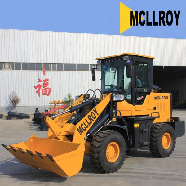 Small Shovel Heavy Equipment Front End Loader With Mechanical Joystick OEM ODM