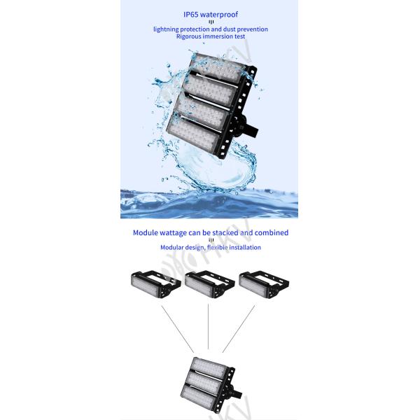 High power brand driver flood light tunnel module light outdoor projection lamp IP65
