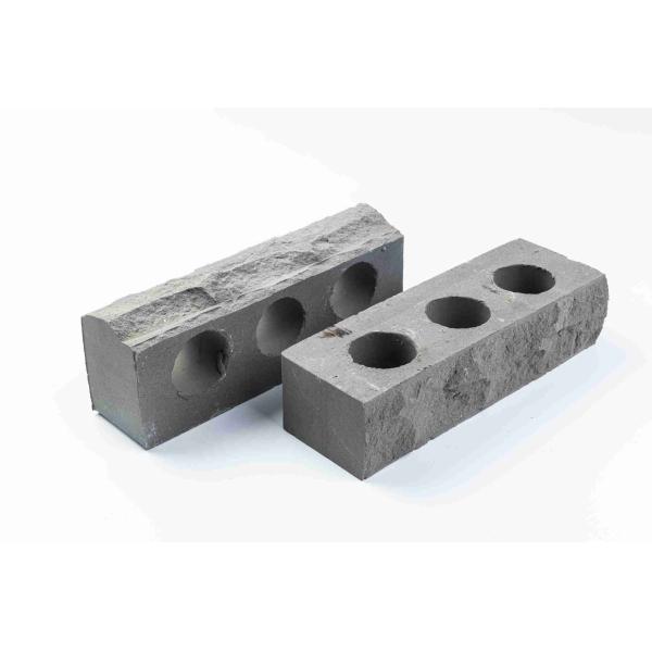 3Holes grey brick for building projects