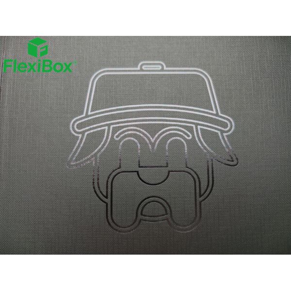 Foldable magnetic black card gift box