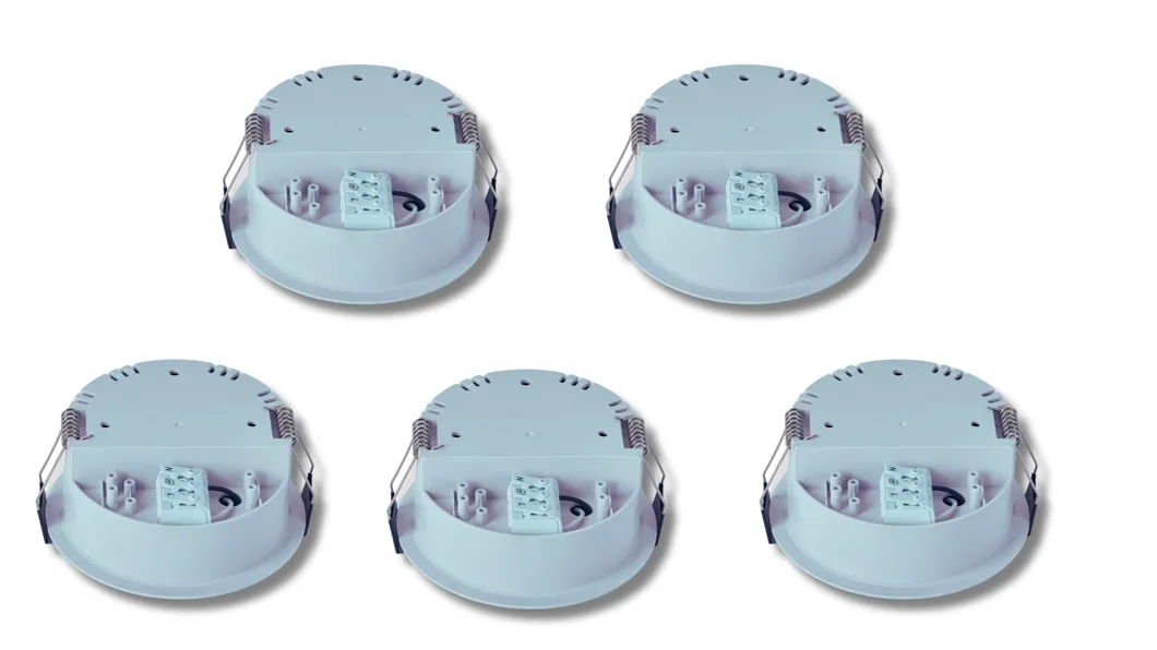 Panel Down Light LED Panic Emergency Escape Exit Sign Light IP65 Battery Backup Rechargeable Public School Hospital White