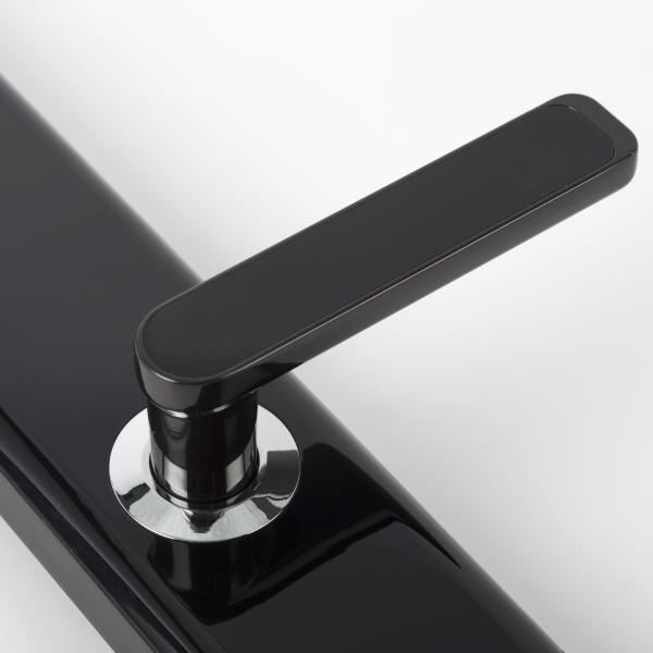 Black Color Secure Digital Lock Easy And Quick Screws Installation Method Door Thickness 30-45mm