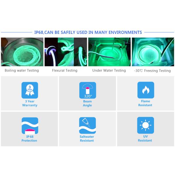 12 Volt Input Mini LED Neon Flex Decorative Waterproof Flexible Light