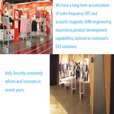 Customized Barcode EAS Source Tagging / Clothing Security Tags